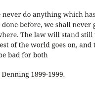 Lord denning