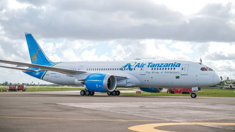 Air Tanzania  second Boeing 787-8 Dreamliner. (Twitter)