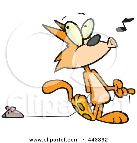 443362-Royalty-Free-RF-Clip-Art-Illustration-Of-A-Cartoon-Cat-Whistling-And-Pulling-A-Mouse-Toy.jpg