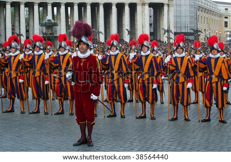 stock-photo-vatican-circa-april-pontifical-swiss-guards-stand-by-during-pope-elections-on-april-38564440.jpg