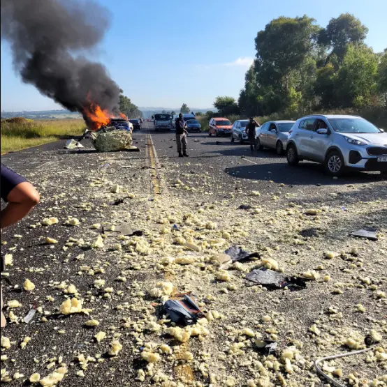 PICS| Manhunt Launched For CIT Robbers Following Heist On Golden Highway, South Of JHB-SurgeZirc SA