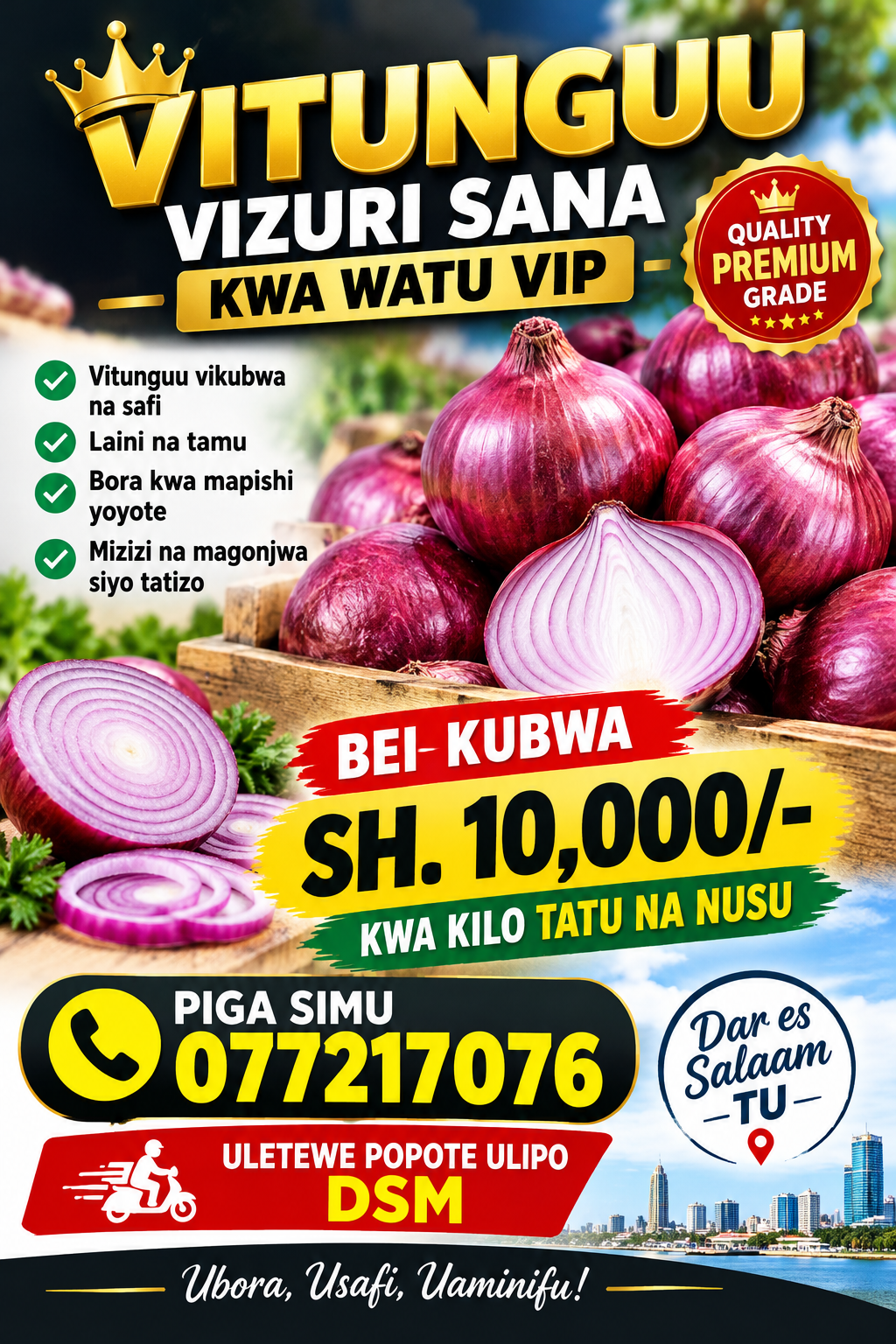 Je umejiandaaje na mvua za El Nino? Weka ndani vitunguu First Class ...