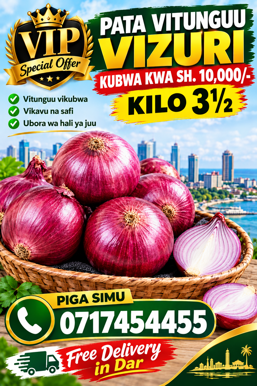 Je umejiandaaje na mvua za El Nino? Weka ndani vitunguu First Class ...