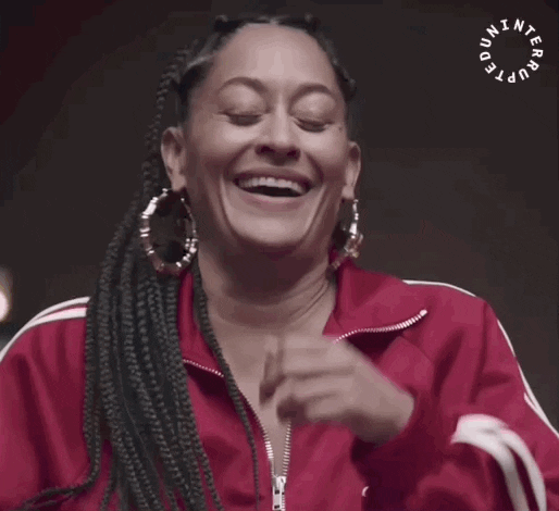 Happy Tracee Ellis Ross GIF by Uninterrupted.gif