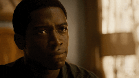 Mad Thinking GIF by Snowfall.gif