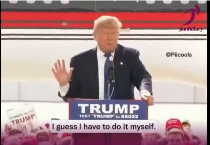 Je, ni kweli Trump ali-react baada ya kusikia 'Allahu Akbar' wakati wa hotuba yake?