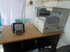 MEZA YA MENEJA IKIWA NA COPY MACHINE CANNON IR 2016 & PASSPORTSIZE MACHINE (HITI TYPE).JPG