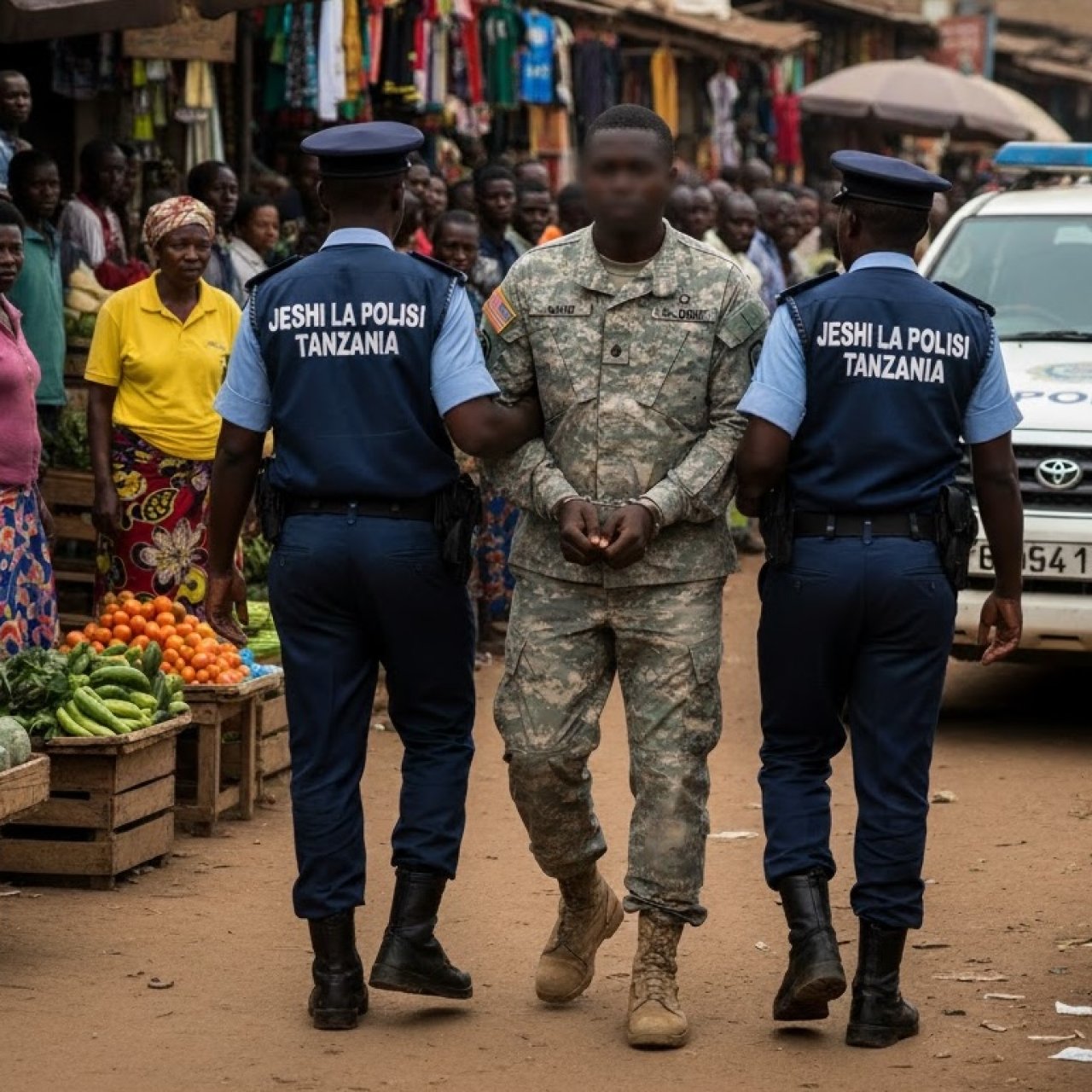 Polisi: Tumemkamata Mwanajeshi wa Marekani, cheo cha Sajenti akiwa ana mabomu 4