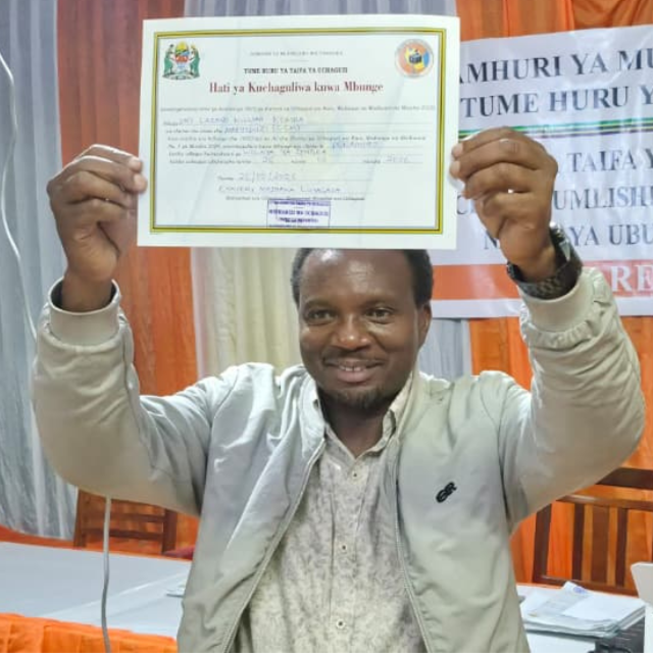 Ruvuma: Lazaro Komba wa CCM ashinda Ubunge jimbo la Peramiho