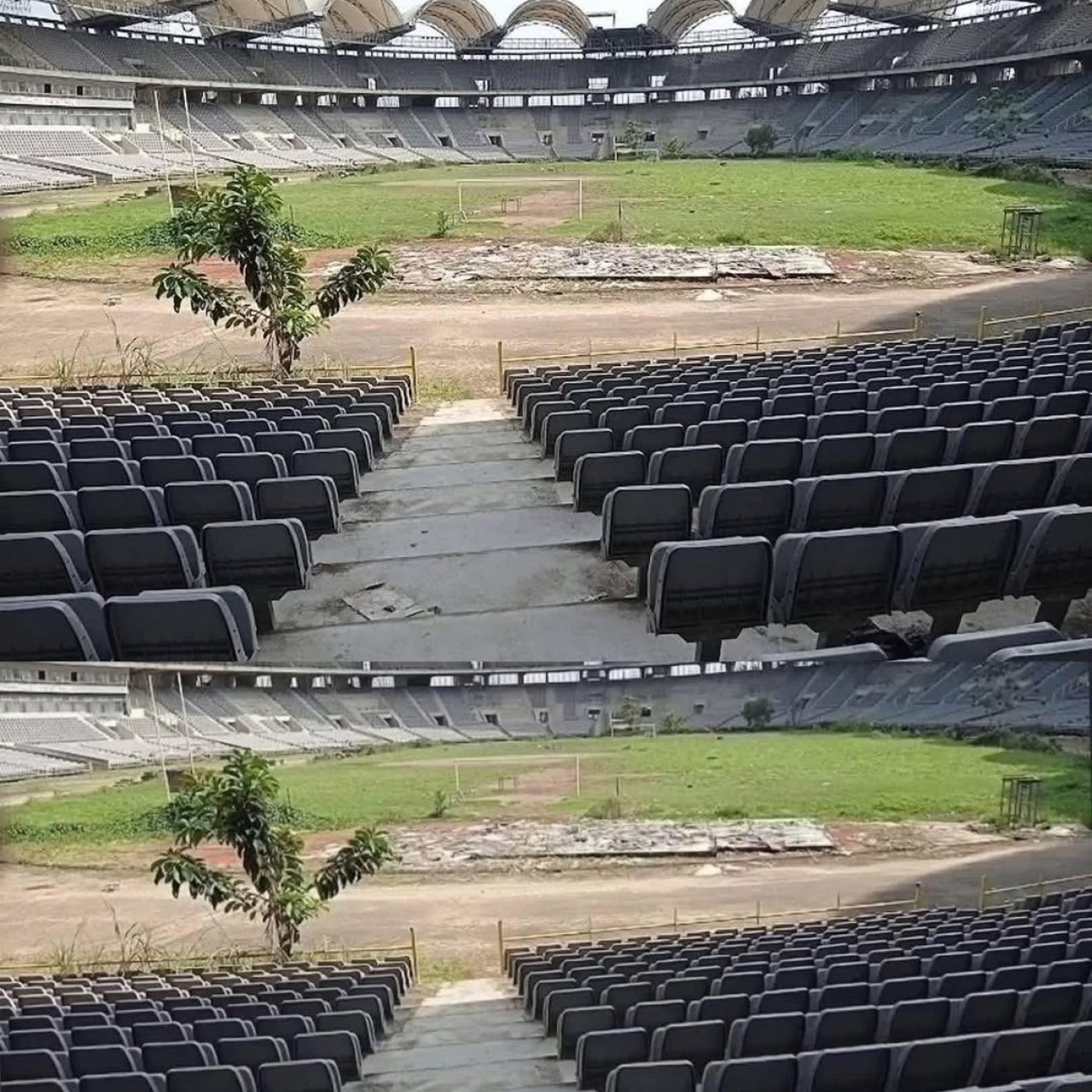 Je, uwanja huu ulitumika Gabon kwenye AFCON 2017 na sasa umetelekezwa? Uhalisia upoje?