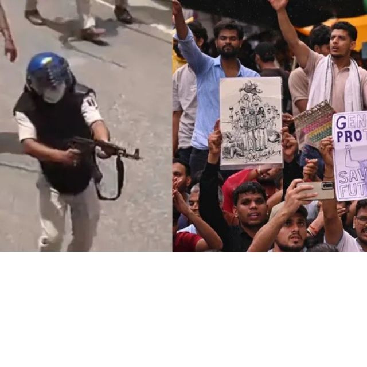 Polisi India asimamishwa kazi kwa kutumia bunduki ya kivita kuwatawanya waandamanaji
