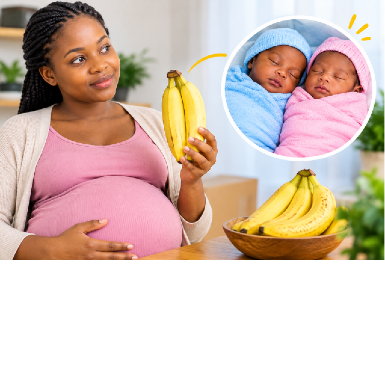 Je, Wanawake wakila Ndizi pacha inaweza kuwafanya wazae watoto mapacha?