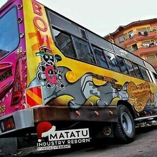Mastermind Matatu Nairobi Matatu Culture...The one of its kind in the World...Made in ...