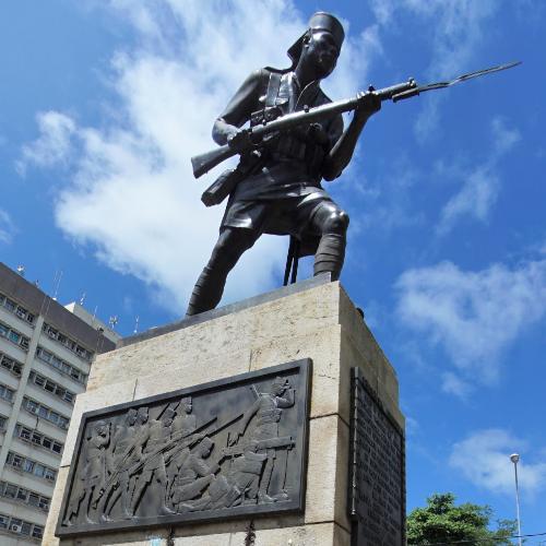 Askari Monument in Dar Es Salaam, United Republic of Tanzania (Google Maps)