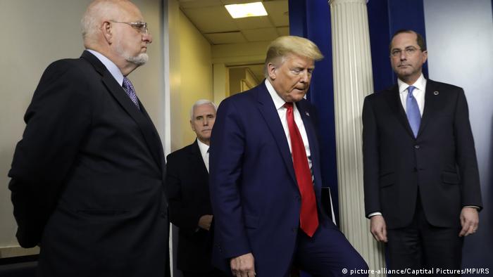 USA | Washington | Trump äußert sich über das Coronavirus (picture-alliance/Captital Pictures/MPI/RS)
