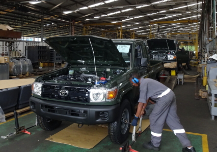Toyota Tsusho to Start Knock-down Production of Toyota Hilux in Kenya |  Press Room | Toyota Tsusho