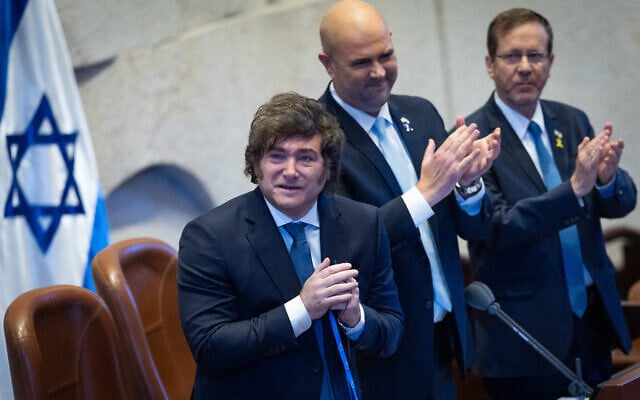 Milei, akitembelea Knesset, anasema Argentina itahamisha ubalozi wake hadi Yerusalemu mwaka wa 2026