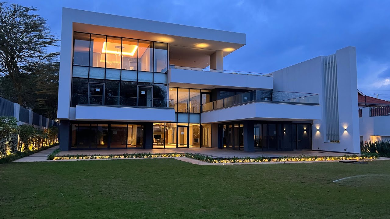 INSIDE a Ksh 600,000,000 ULTRA MODERN MANSION IN RUNDA / THE MOST EXPENSIVE  HOME IN KENYA - YouTube