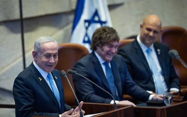 Milei, akitembelea Knesset, anasema Argentina itahamisha ubalozi wake hadi Yerusalemu mwaka wa 2026