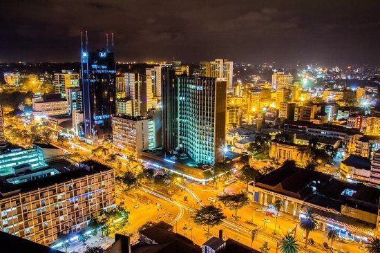 Image result for nairobi at night