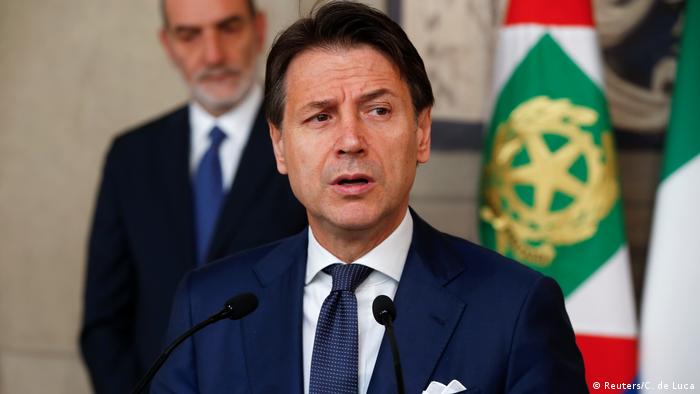Italien Regierungsbildung | Giuseppe Conte, Premierminister (Reuters/C. de Luca) Italien Regierungsbildung | Giuseppe Conte, Premierminister (Reuters/C. de Luca)