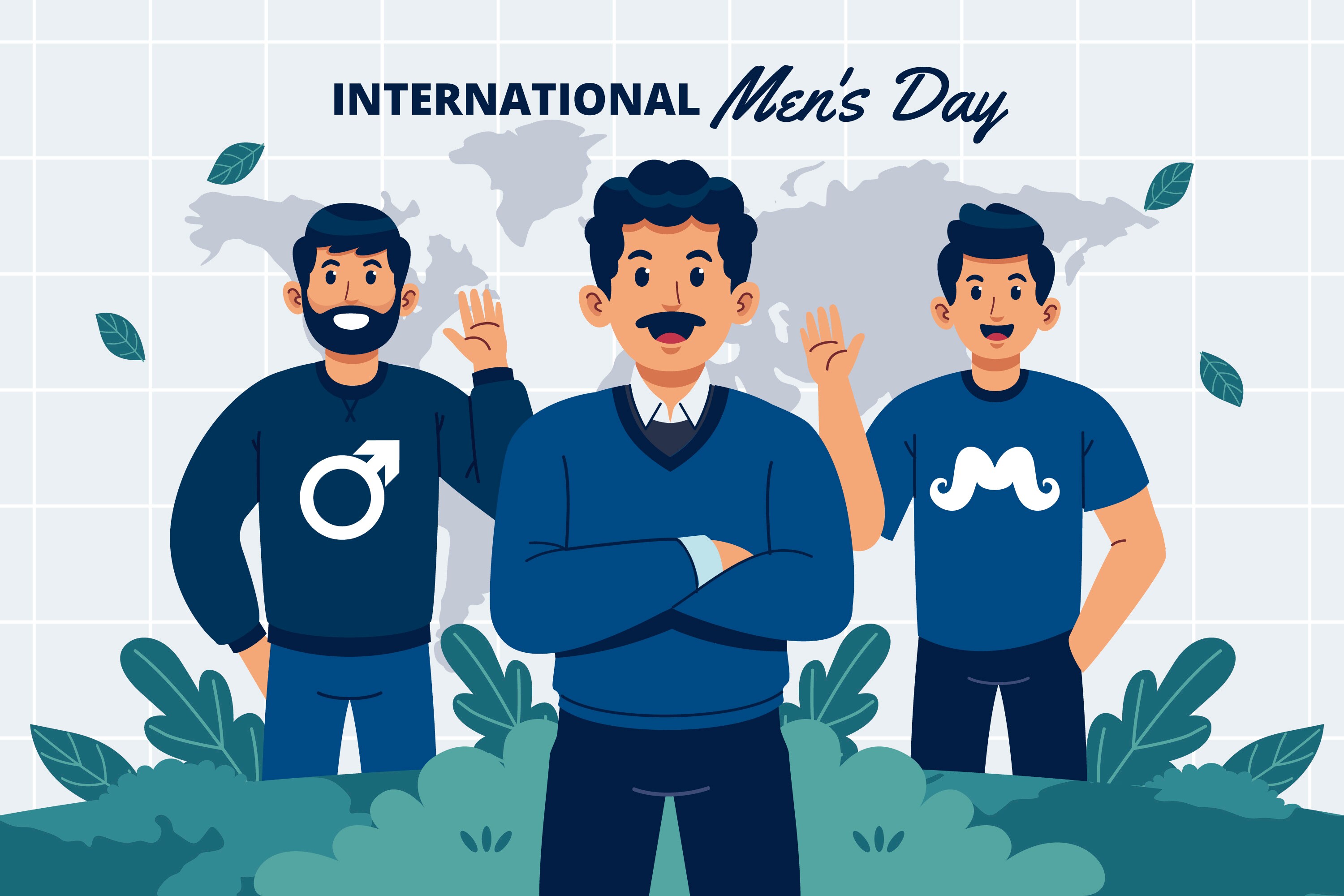 The day highlights the importance of supportive environments for men.(Freepik)