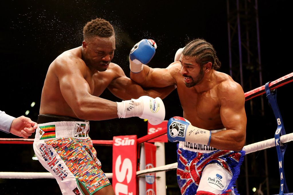Derek+Chisora+v+David+Haye