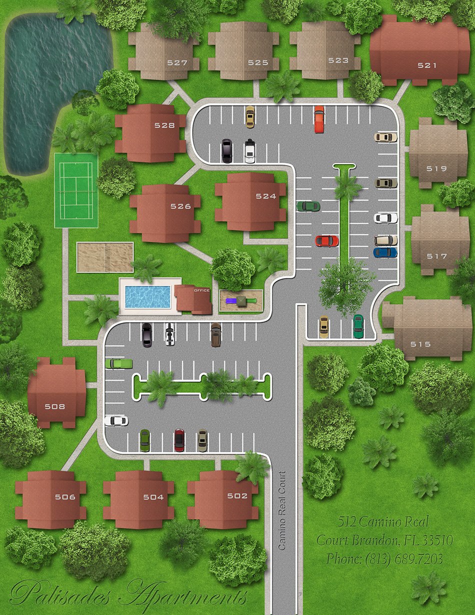 3D Site Plans drawing 2nd exemple by Tsymbals