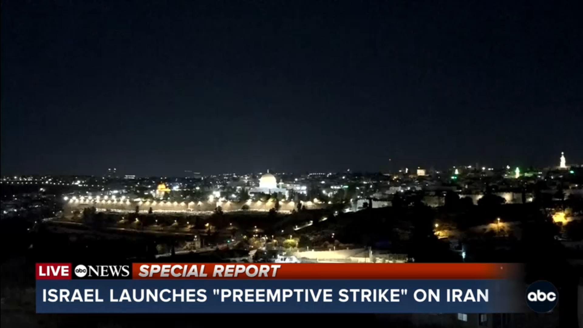 Israel launches 'preemptive strike' on Israel | ABC News special report