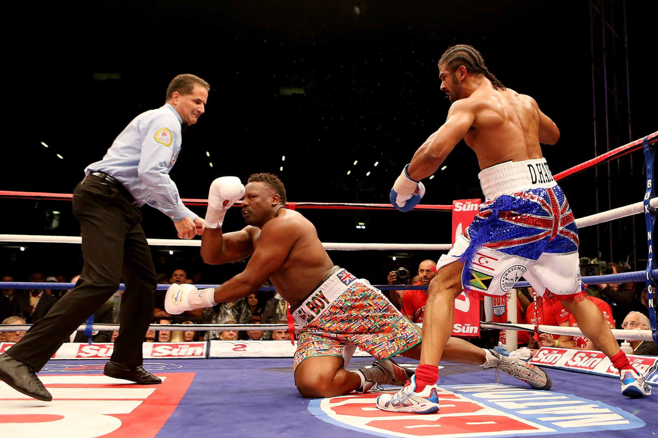 Derek+Chisora+v+David+Haye