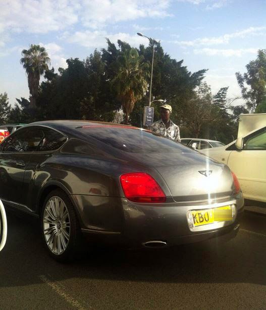 PHOTOS – This Sh 20 Million Aston Martin DB 9 Was Spotted in Nairobi