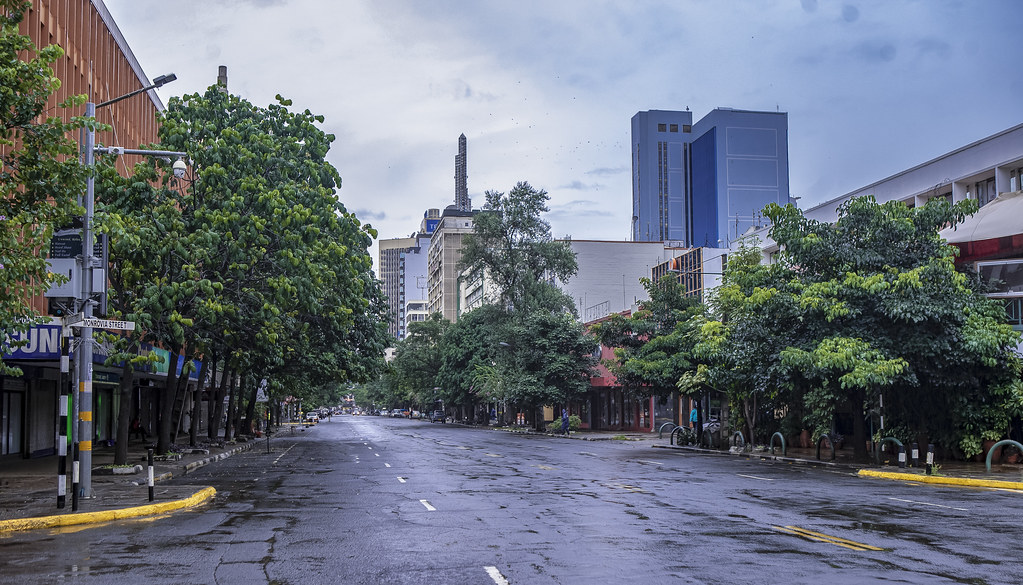Empty Nairobi street | April 22, 2020 - KENYA. Photo: World … | Flickr