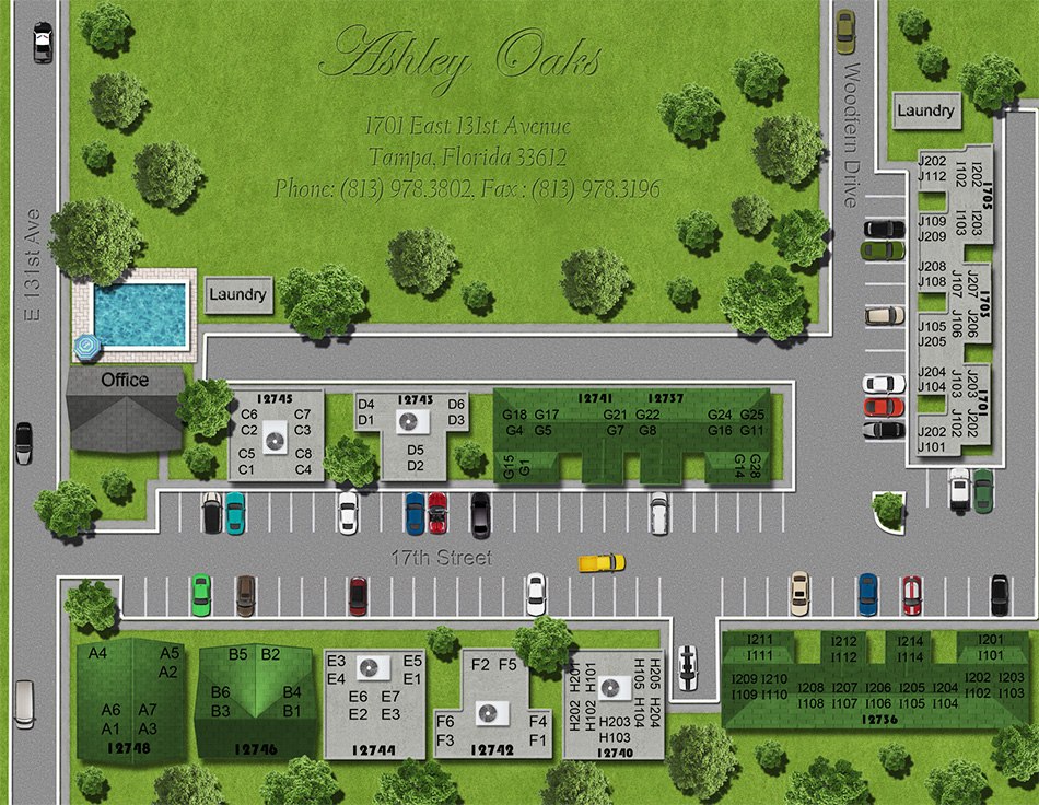 3d model of parking 1