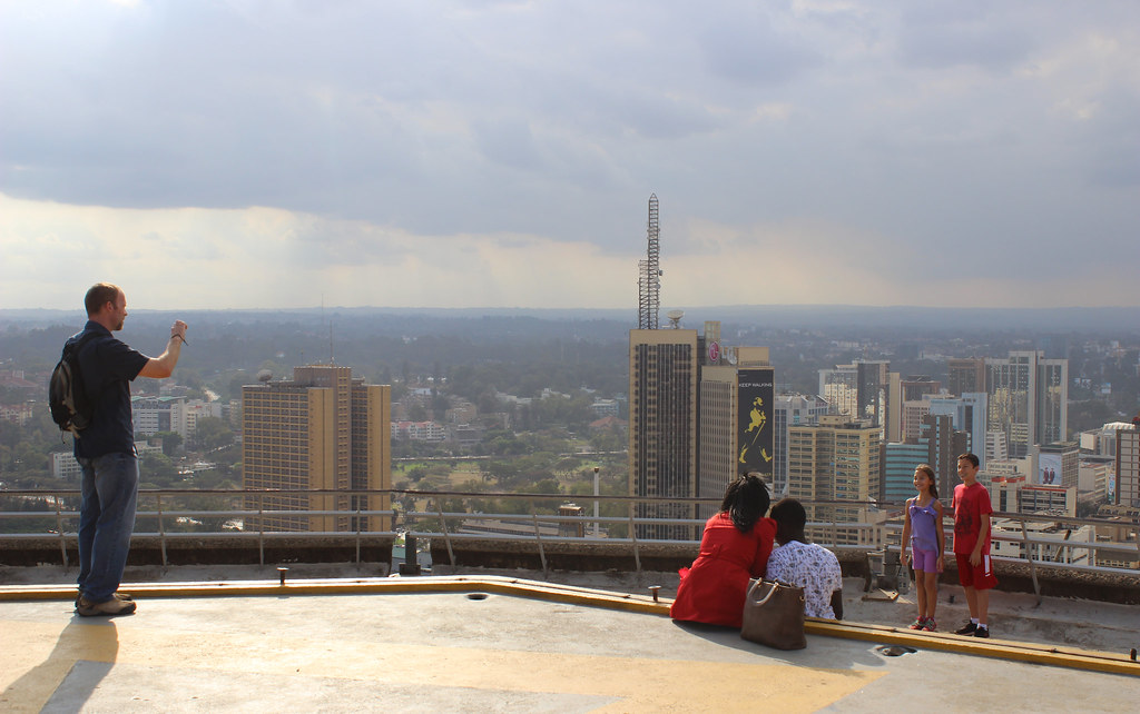 KICC Rooftop - Nairobi, Kenya | On the roof and helipad of t… | Flickr