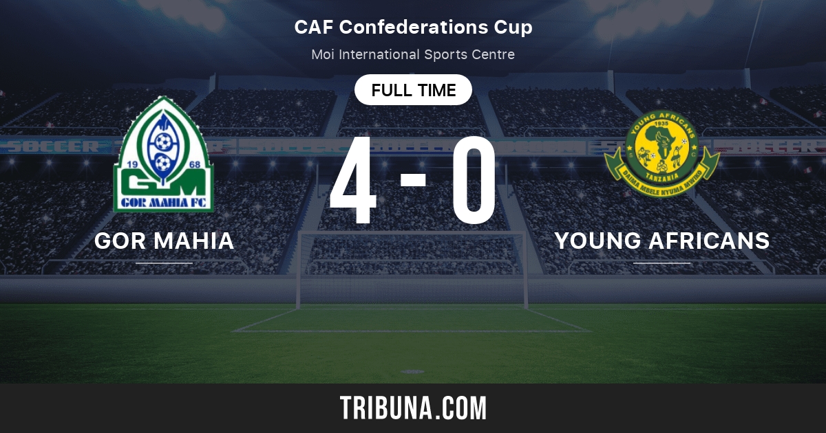 Gor Mahia FC vs YOUNG AFRICANS SC: Live Score, Stream and H2H results  7/18/2018. Preview match Gor Mahia FC vs YOUNG AFRICANS SC, team, start  time. Tribuna.com
