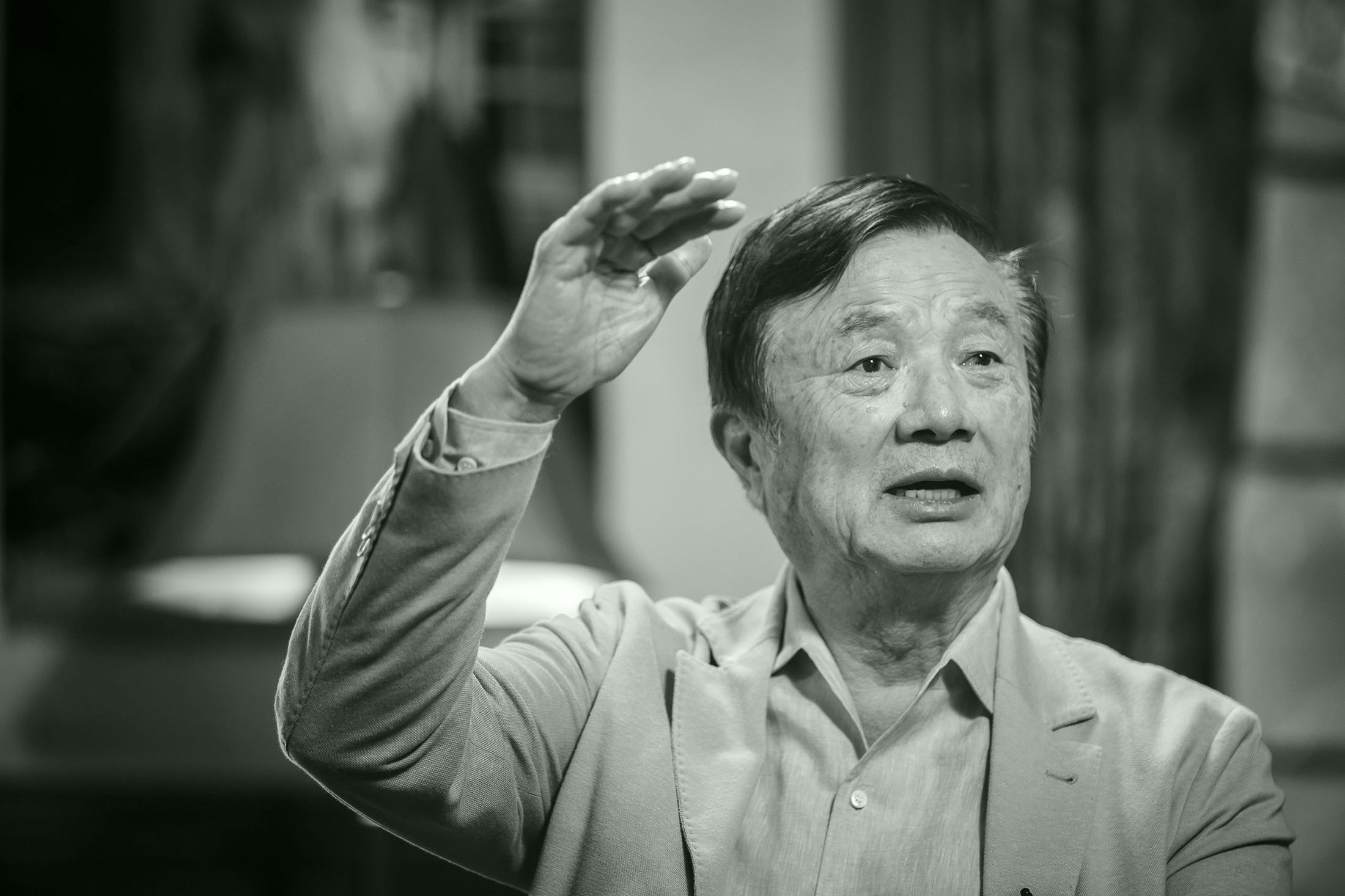Ren Zhengfei, founder and chief executive officer of Huawei 