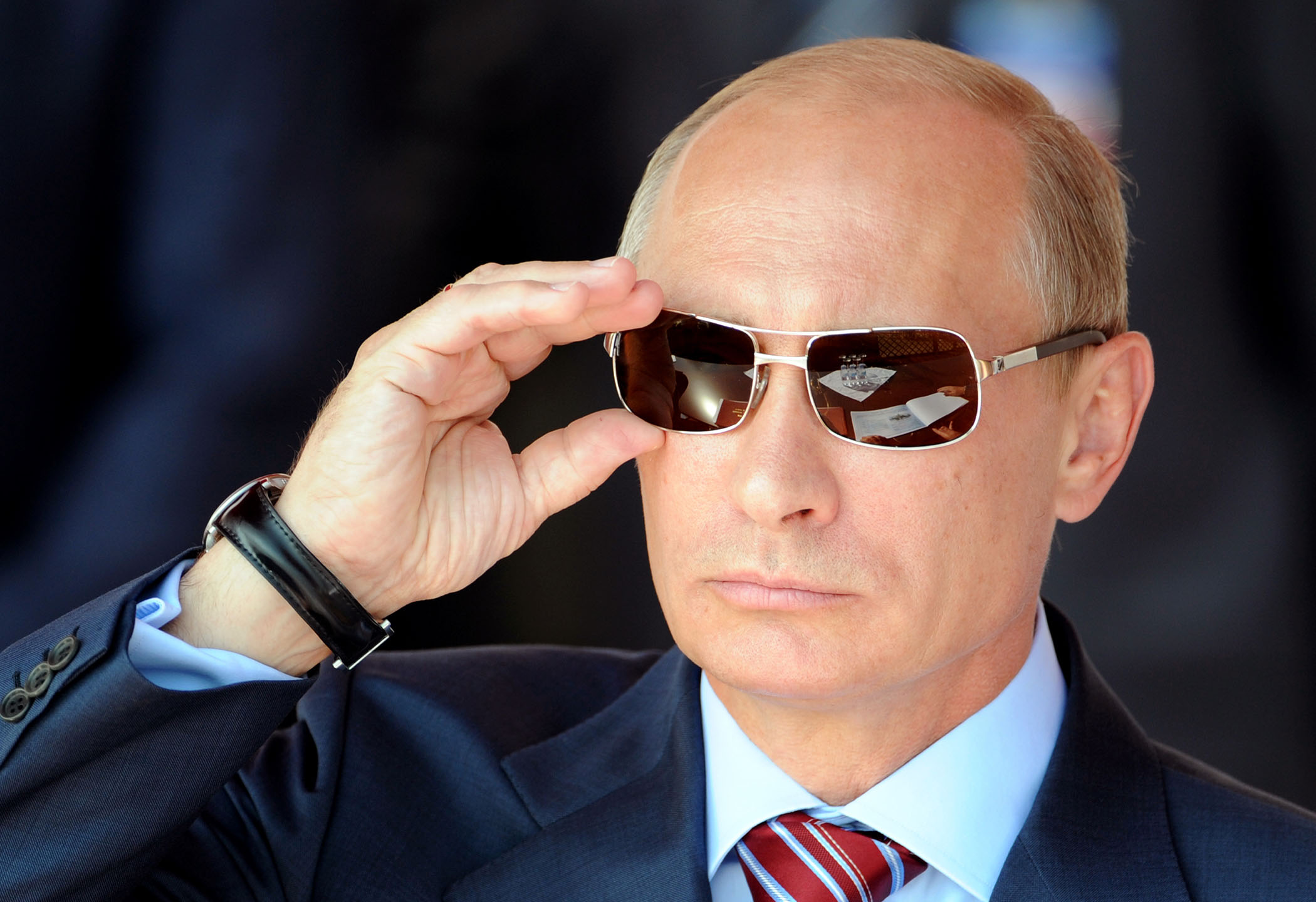 Putin in Sunglasses