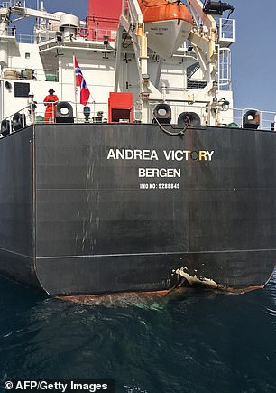 Norwegian oil tanker Andrea Victory