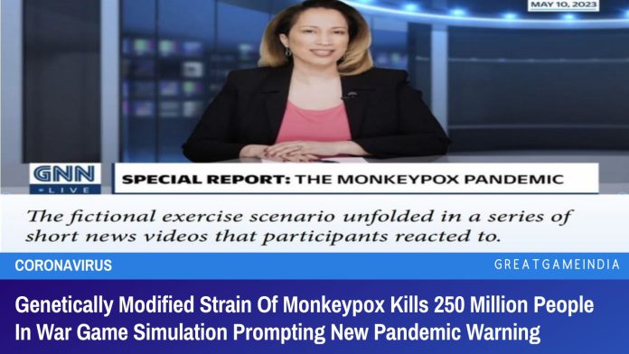 Genetically Modified Strain Of Monkeypox Kills 250 Million People In War Game Simulation Prompting New Pandemic Warning 1