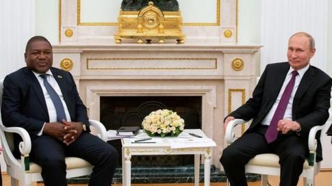 Mozambique President Filipe Nyusi paid a state visit to Moscow in August