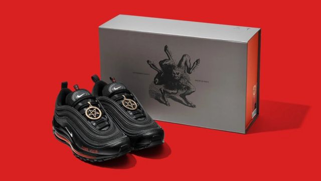 Lil Nas X and MSCHF's Satan Shoes sold out in less than a minute on Monday