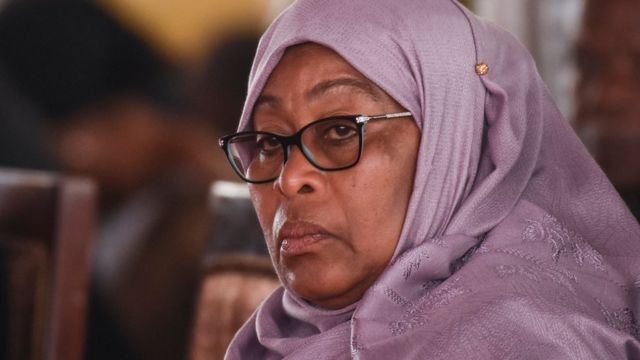 Tanzania's President Samia Suluhu Hassan