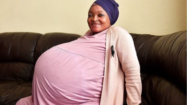 African Woman gives birth to 10 babies: Guateng 'Gosiame Thamara Sithole decuplets' in South Africa