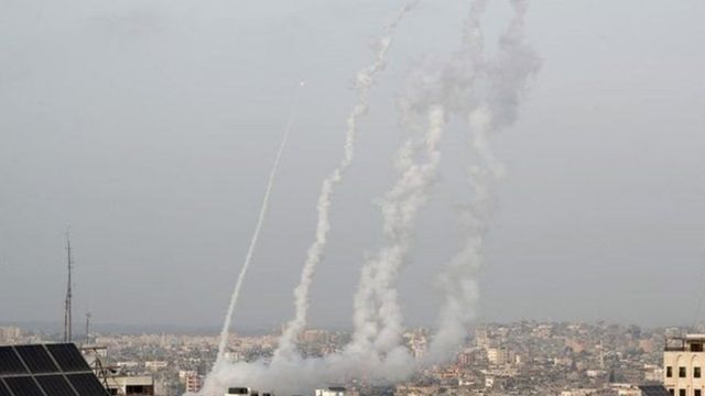 Roketi zilirushwa kutoka Gaza hadi Jerusalem siku ya Jumatatu