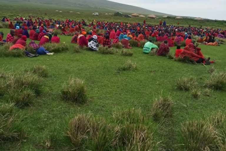 Tanzania protest Ngorongoro