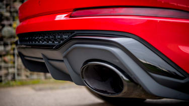 Audi RS Q3 - exhaust