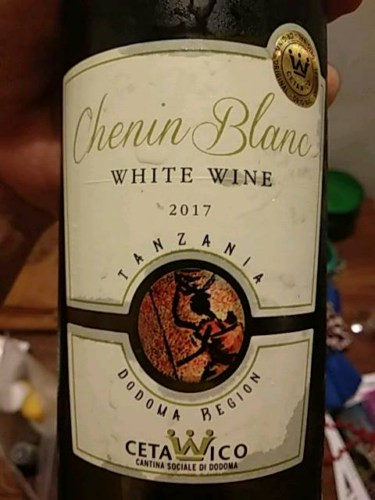 Dodoma Tanzania Chenin Blanc White. (Vivino)