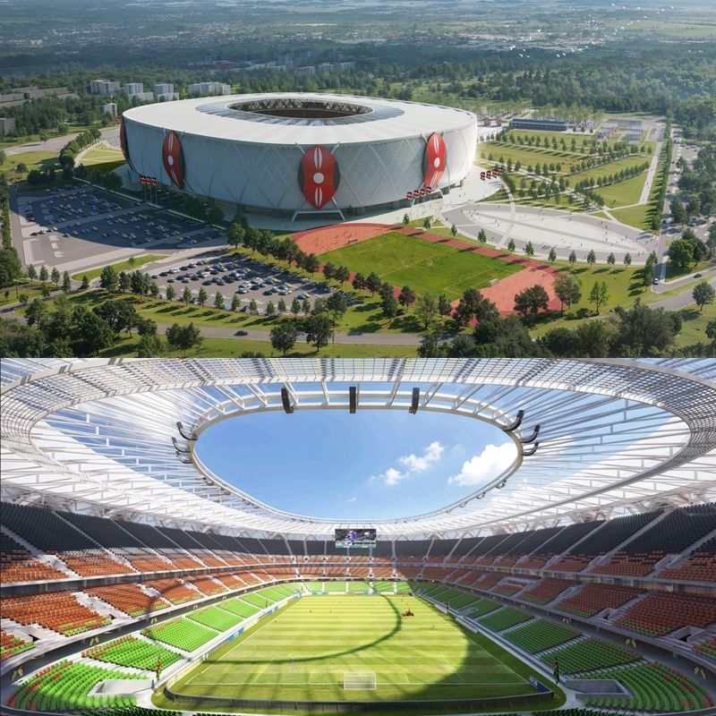 Africa View Facts on X: Kenya 🇰🇪 has initiated the construction of Talanta  Stadium in anticipation of the 2027 AFCON finals. Here is an artistic  rendering of the 60,000-seater Talanta Sports City