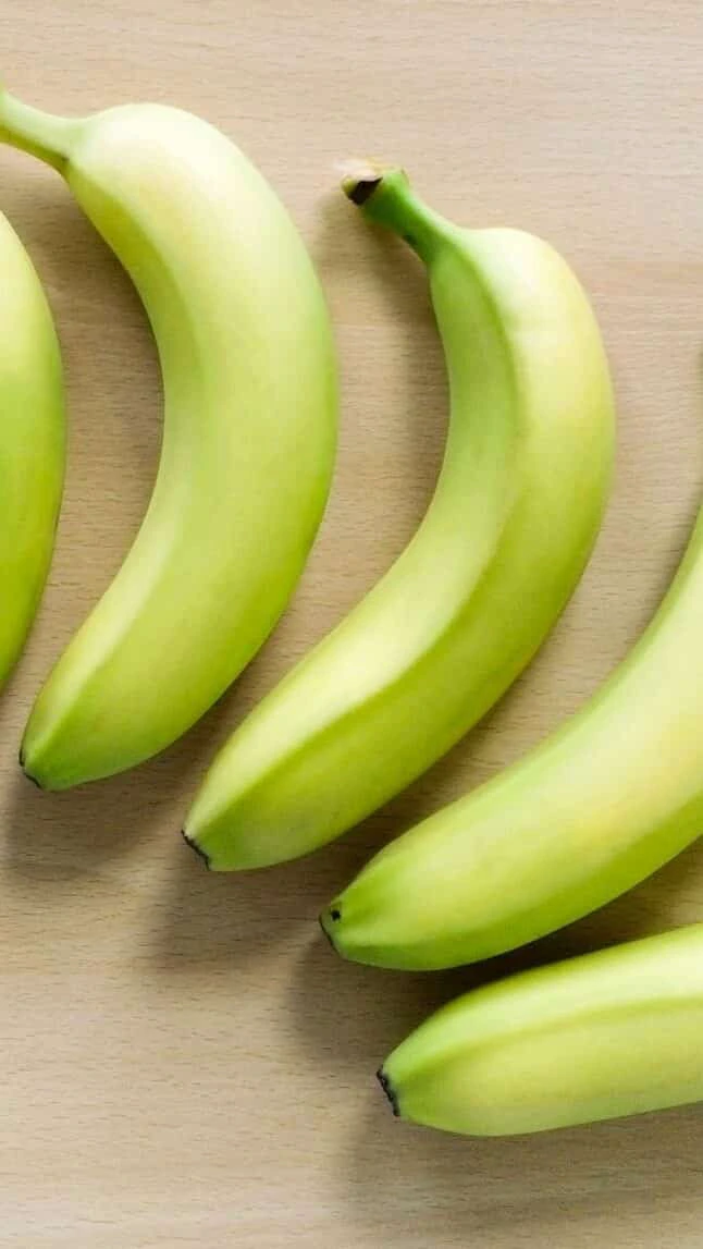 Health benefits of eating green bananas