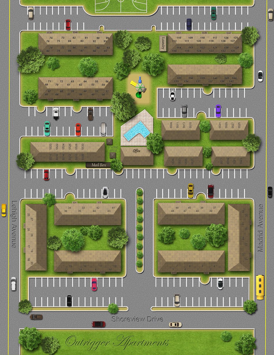 3D Site Plans drawing 5 exemple by Tsymbals